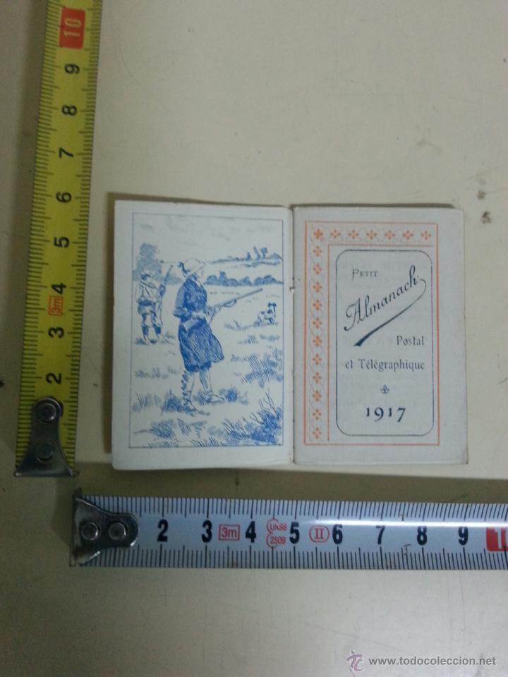 Coleccionismo calendarios: CALENDARIO DE 1917 MINI (FRANCES) - Foto 2