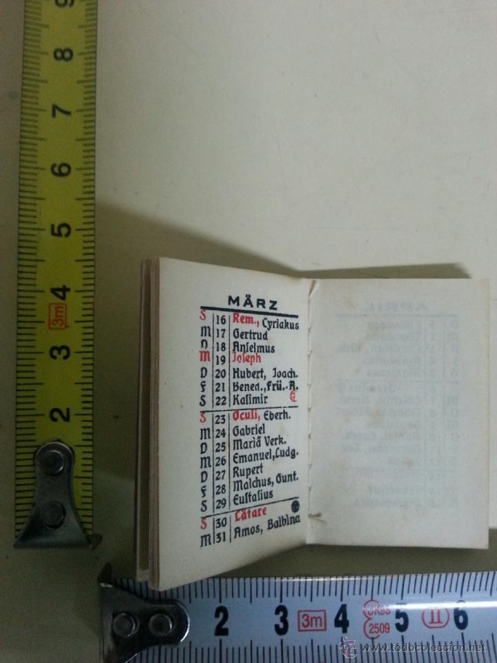 Coleccionismo calendarios: CALENDARIO DE 1930 MINI (FRANCES) - Foto 3