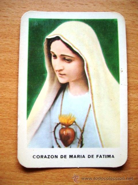 Coleccionismo Calendarios: Calendario bolsillo * CORAZON DE MARIA DE FATIMA * (1982)
