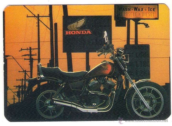 Coleccionismo Calendarios: -51695 CALENDARIO MOTO HONDA, A&Ntilde;O 1989, PUBLICITARIO EXTRANJERO