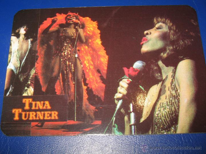 Coleccionismo calendarios: CALENDARIO BOLSILLO MUSICA ROCK 1986 (TINA TURNER - PORTUGAL) BUENA CALIDAD Y ESTADO