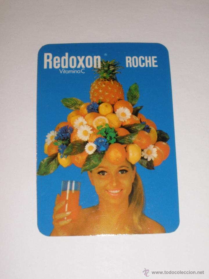 Coleccionismo calendarios: CALENDARIO PORTUGAL 1989 - REDOXON. ROCHE. VITAMINA C (MEDICAMENTO)