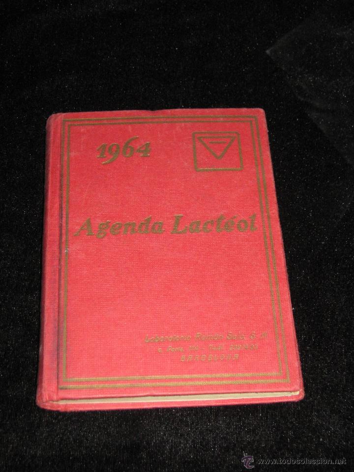 Colecionismo Calend&aacute;rios: AGENDA MEDICA - PUBLICIDAD LACTEROL - 1964