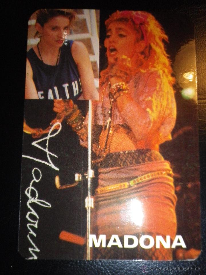 Coleccionismo Calendarios: CALENDARIO DE BOLSILLO O ALMANAQUE A&Ntilde;O 1986 MADONNA
