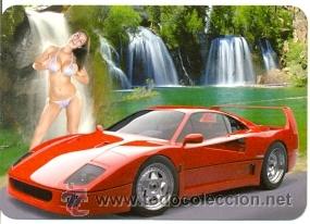 Coleccionismo calendarios: 11-11egc58. Calendario. Coche Ferrari