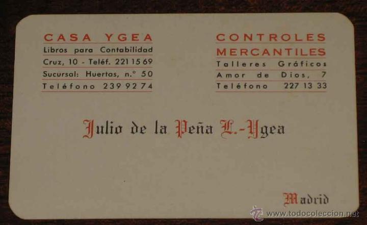 Colecionismo Calend&aacute;rios: CALENDARIO  1966 CON PUBLICIDAD DE CASA YGEA