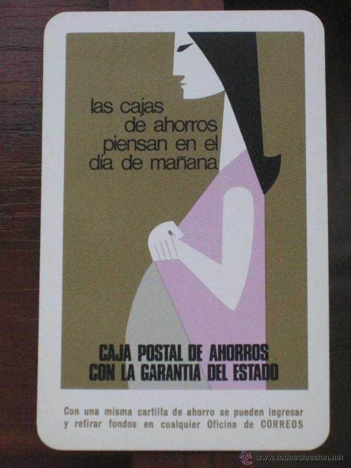 Colecionismo Calend&aacute;rios: ANTIGUO CALENDARIO BOLSILLO FOURNIER CAJA POSTAL DE AHORROS 1973 - EXCELENTE ESTADO