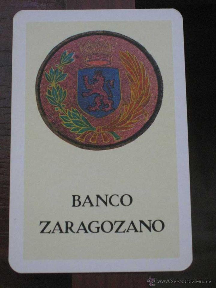 Colecionismo Calend&aacute;rios: ANTIGUO CALENDARIO BOLSILLO FOURNIER BANCO ZARAGOZANO 1977 - EXCELENTE ESTADO