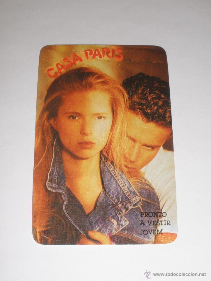 Coleccionismo calendarios: CALENDARIO PORTUGAL 1990 - CASA PARIS - HOMBRE Y MUJER