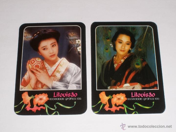 Coleccionismo calendarios: 2 CALENDARIOS / CALENDARIO PORTUGAL 1993 - PUBLICIDAD. MUJER