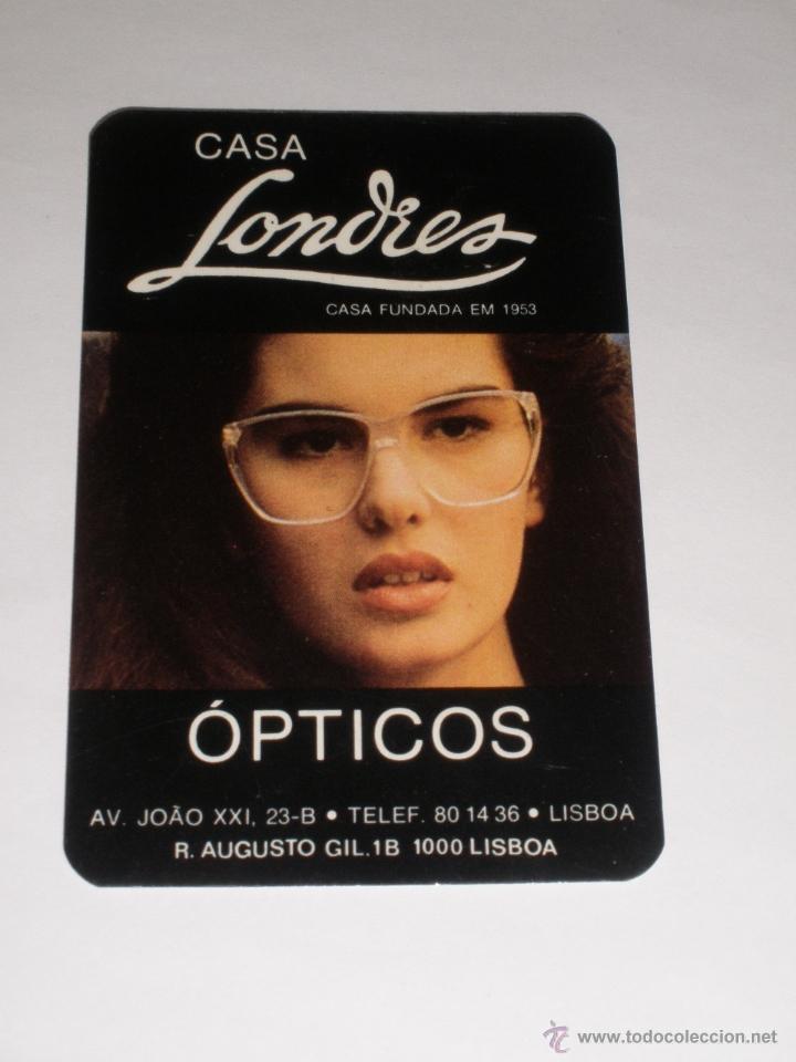 Coleccionismo Calendarios: CALENDARIO PORTUGAL 1989 - CASA LONDRES OPTICOS - MUJER
