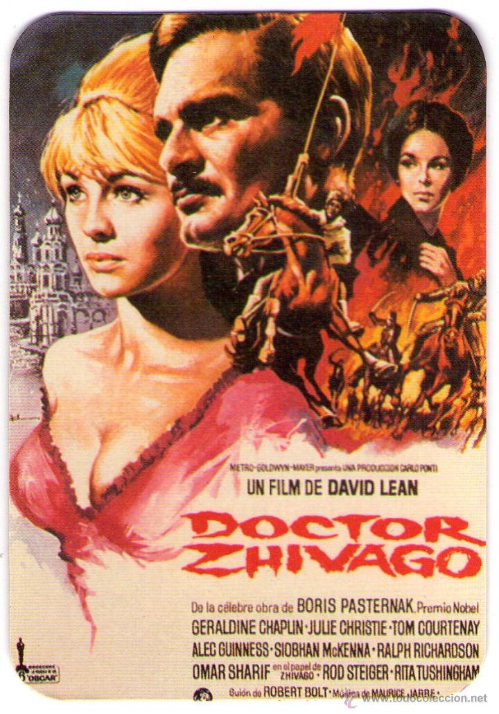 Coleccionismo Calendarios: 2116- CALENDARIO A&Ntilde;O 1993- CARTEL DEL FILM: DOCTOR ZHIVAGO