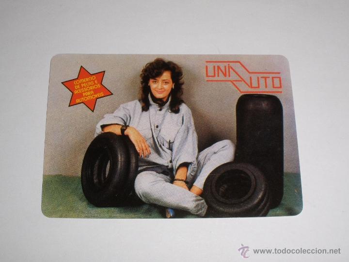 Coleccionismo calendarios: CALENDARIO PORTUGAL 1987 - PUBLICIDAD CAMARAS (RUEDAS). MUJER