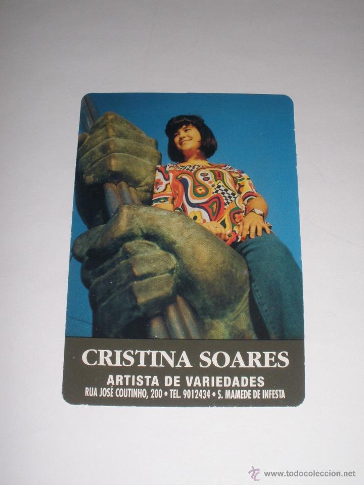 Coleccionismo calendarios: CALENDARIO PORTUGAL 1993 - MUJER. CRISTINA SOARES, ARTISTA DE VARIEDADES