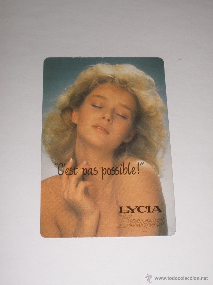 Coleccionismo calendarios: CALENDARIO EROTICO PORTUGAL 1990 - LYCIA BOUQUET. FRAGANCIAS