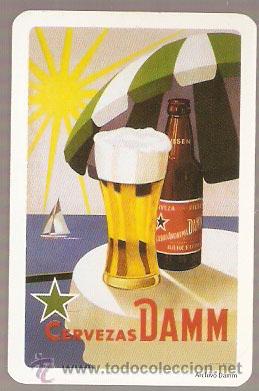Collezionismo Calendari: Calendario del 2004 Cervezas DAMM .Naipes Comas . 9,5 x 6,2 cms - Vell i Bell