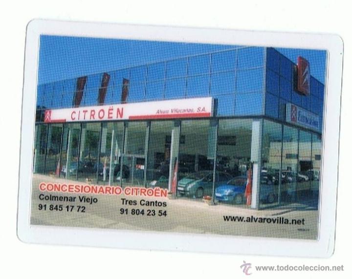 Coleccionismo Calendarios: CALENDARIO CONCESIONARIO CITROEN  MADRID 2008
