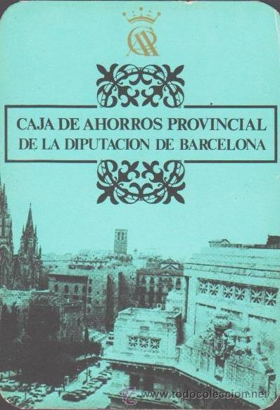 Coleccionismo calendarios: CAJA DE AHORROS PROVINCIAL DE LA DIPUTACION DE BARCELONA 1973