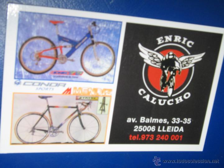 Coleccionismo calendarios: CALENDARIO BOLSILLO. DEPORTE CICLISMO (BICICLETA. PUBLICITARIO LLEIDA) 2006