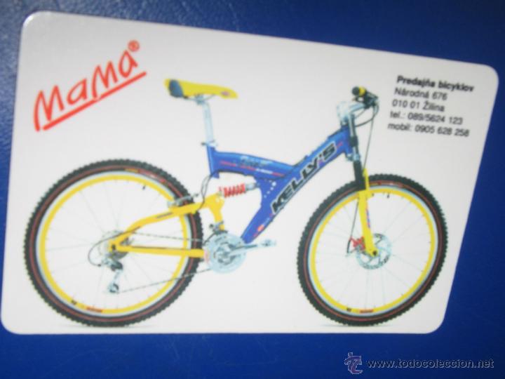Coleccionismo calendarios: CALENDARIO BOLSILLO. DEPORTE CICLISMO (BICICLETA. ESLOVAQUIA) 2001 (MUY BUEN ESTADO)