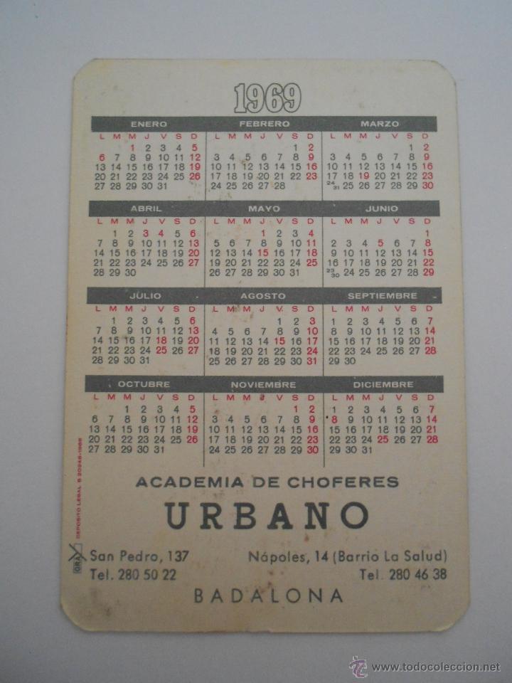 Coleccionismo calendarios: calendario 1969,--env&iacute;o 0,50&euro; - Foto 2