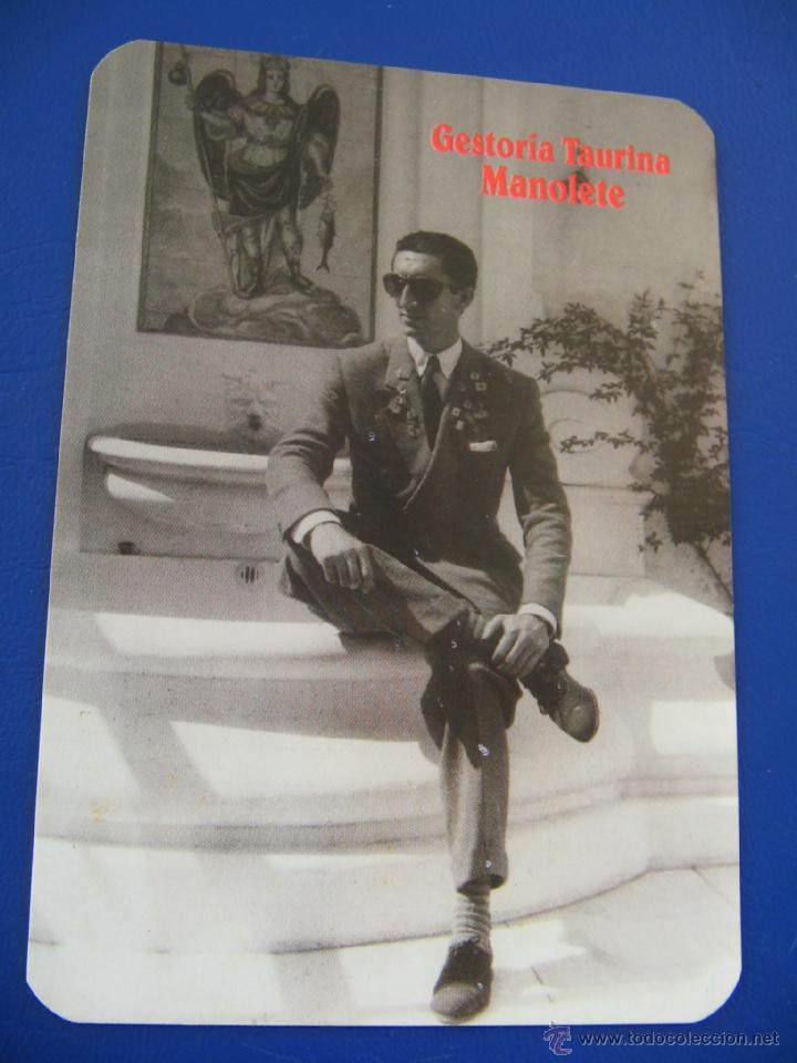 Coleccionismo calendarios: CALENDARIO BOLSILLO TAURINO 2011 (TORERO MANOLETE - PUBLICITARIO ARANJUEZ) NUEVO