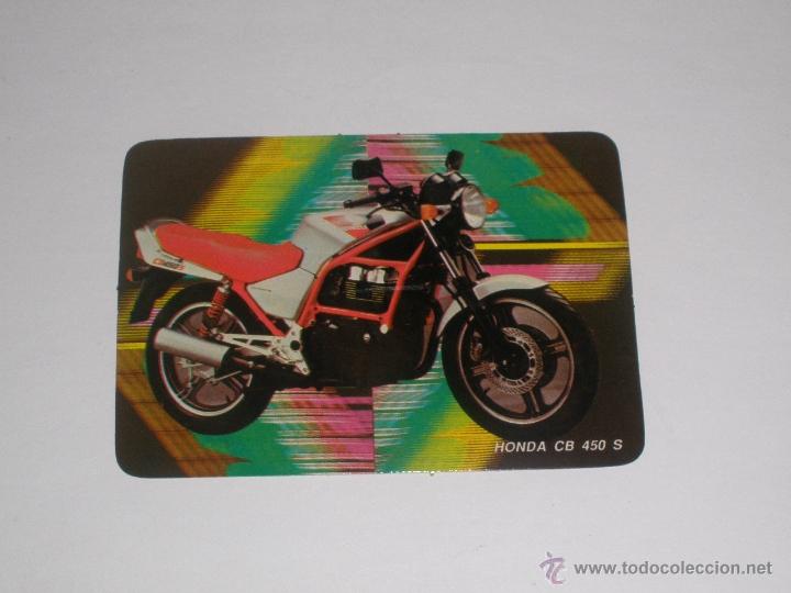 Coleccionismo Calendarios: CALENDARIO EXTRANJERO 1988 - HONDA CB 450 S. MOTOS