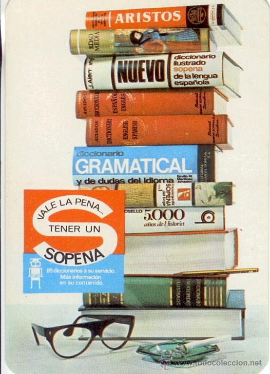 Coleccionismo Calendarios: Calendario Editorial Ramon Sopena Barcelona 1972