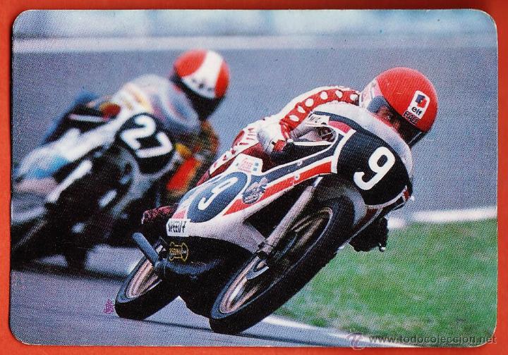 Collezionismo Calendari: calendario bolsillo - motociclismo - reverso / taller diaz / la pobla de mafumet - a&ntilde;o 1982 -