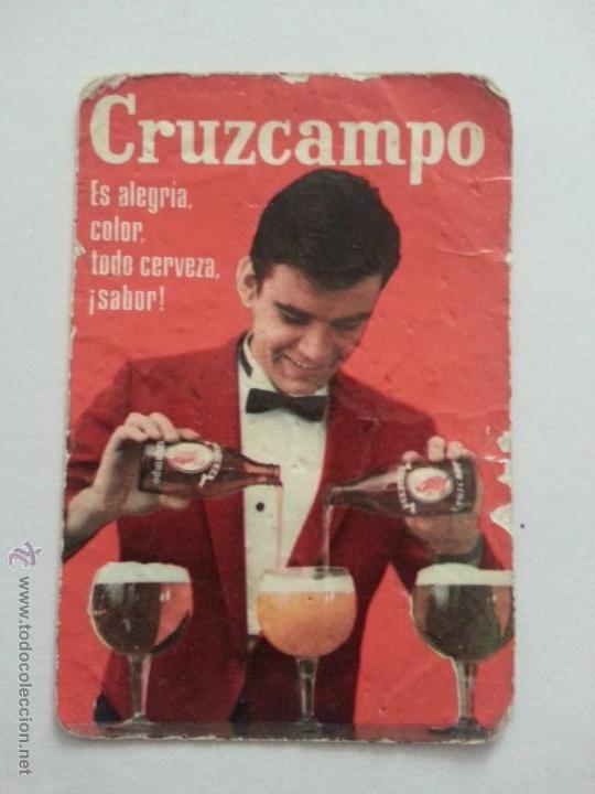 Coleccionismo Calendarios: calendario almanaque de bolsillo CERVEZA CRUZCAMPO 1968 ESTADO EL DE LAS FOTOS VER FOTO