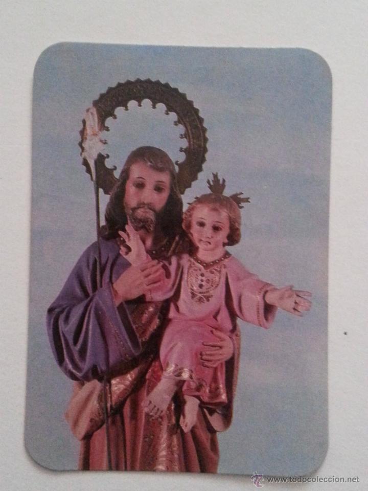 Coleccionismo calendarios: calendario almanaque de bolsillo RELIGIOSO 1990 SAN JOSE Y NI&Ntilde;O JESUS