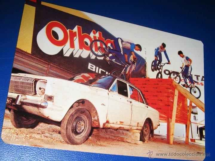 Coleccionismo calendarios: CALENDARIO BOLSILLO DEPORTE CICLISMO (BICICLETAS ORBITA) 1986 (PORTUGAL)