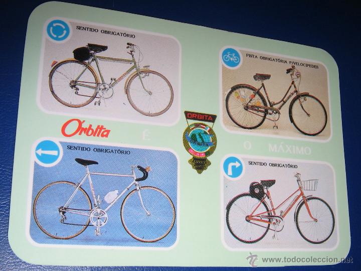 Coleccionismo calendarios: CALENDARIO BOLSILLO DEPORTE CICLISMO (BICICLETAS ORBITA) JUL 1988 A JUN 1989 (PORTUGAL)