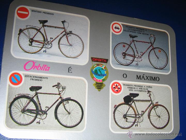 Coleccionismo calendarios: CALENDARIO BOLSILLO DEPORTE CICLISMO (BICICLETAS ORBITA) JUL 1989 A JUN 1990 (PORTUGAL)