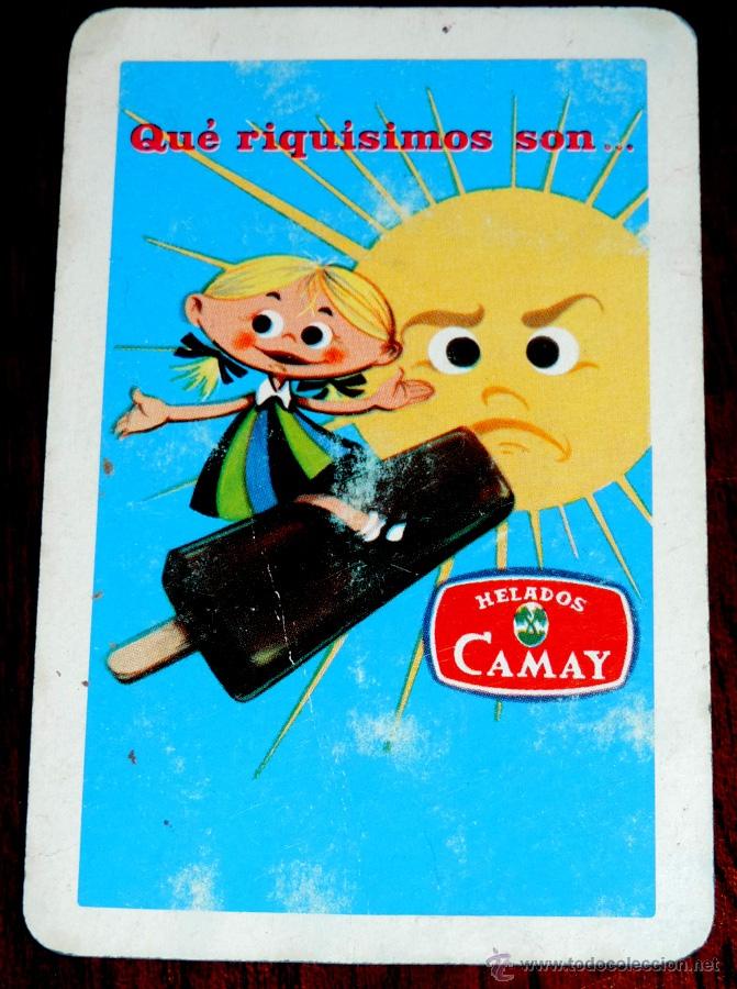Collectionnisme Calendriers: CALENDARIO HELADOS CAMAY 1963, FOURNIER, TAL COMO SE VE EN LAS FOTOS PUESTAS.