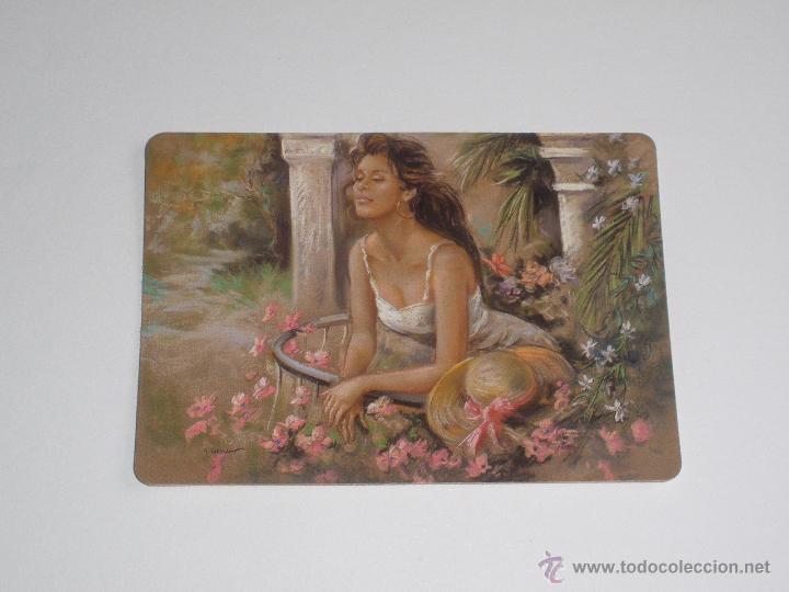 Coleccionismo calendarios: CALENDARIO 1997 - PINTURA CHICA EN EL BALCON. SERIE W.C.B. 402