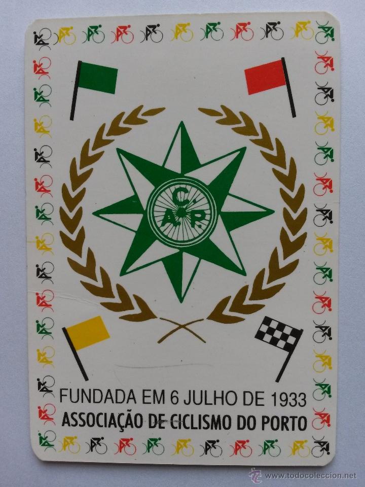 Coleccionismo calendarios: Calendario portugal 1989 asociacion de ciclismo de oporto