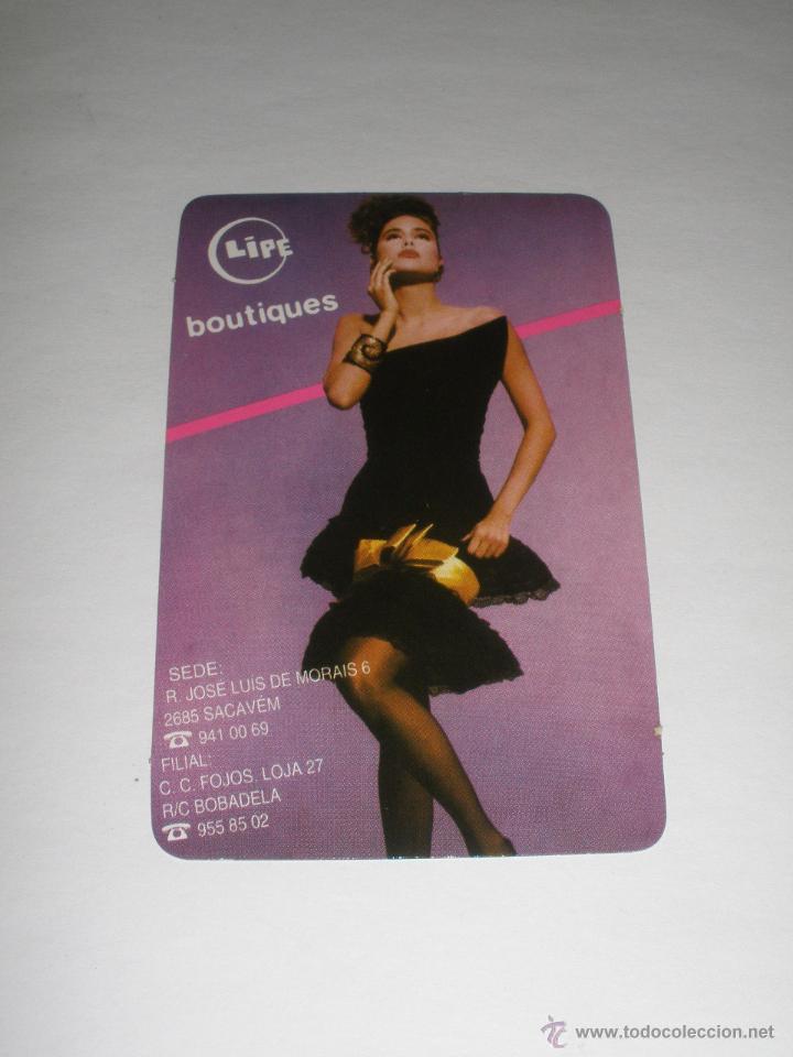 Coleccionismo calendarios: CALENDARIO PORTUGAL 1993 - PUBLICIDAD BOUTIQUE. MUJER