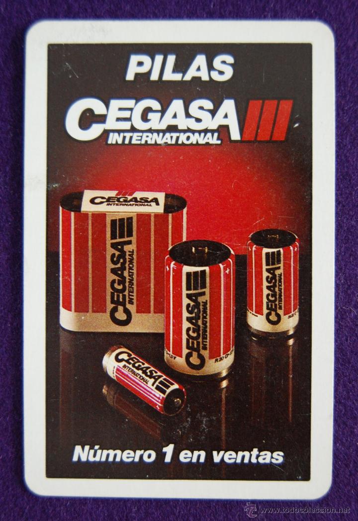 Collezionismo Calendari: CALENDARIO FOURNIER. PILAS CEGASA. 1986