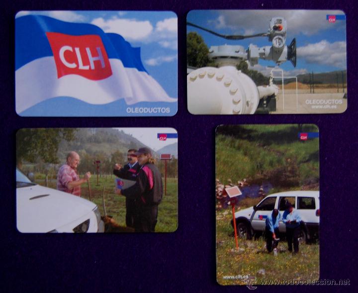 Collezionismo Calendari: 4 CALENDARIOS FOURNIER. CLH OLEODUCTO. 2004. 2006. 2007. 2008. CALENDARIO