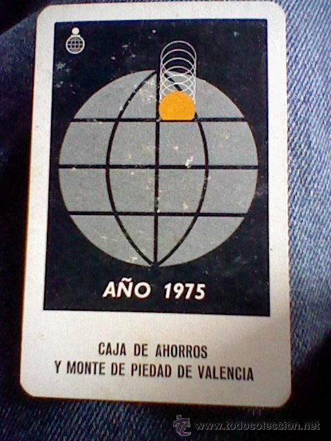 Coleccionismo Calendarios: Fournier calendario 1975 Caja ahorros monte piedad Valencia