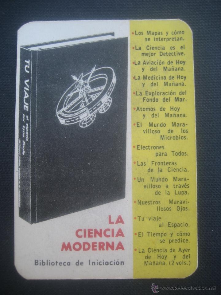 Coleccionismo Calendarios: 1960. La Ciencia Moderna. Ed. Ramon Sopena.