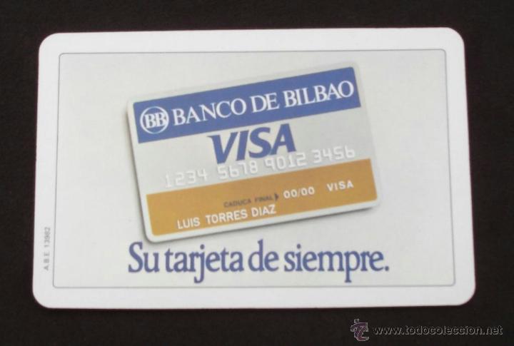 Coleccionismo calendarios: CALENDARIO ALMANAQUE DE BOLSIILO HERACLIO FOURNIER 1983 - BANCO DE BILBAO - VISA