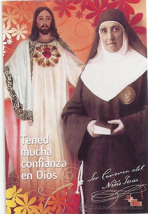 Coleccionismo calendarios: Calendario Beata Madre Carmen del Ni&ntilde;o Jesus 2014