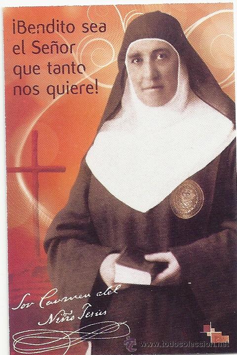 Coleccionismo calendarios: Calendario Beata Madre Carmen del Ni&ntilde;o Jesus 2014