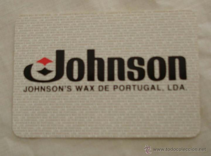 Coleccionismo calendarios: CALENDARIO ALMANAQUE DE BOLSIILO PUBLICIDAD JOHNSON WAX - 1990 (PORTUGU&Eacute;S)