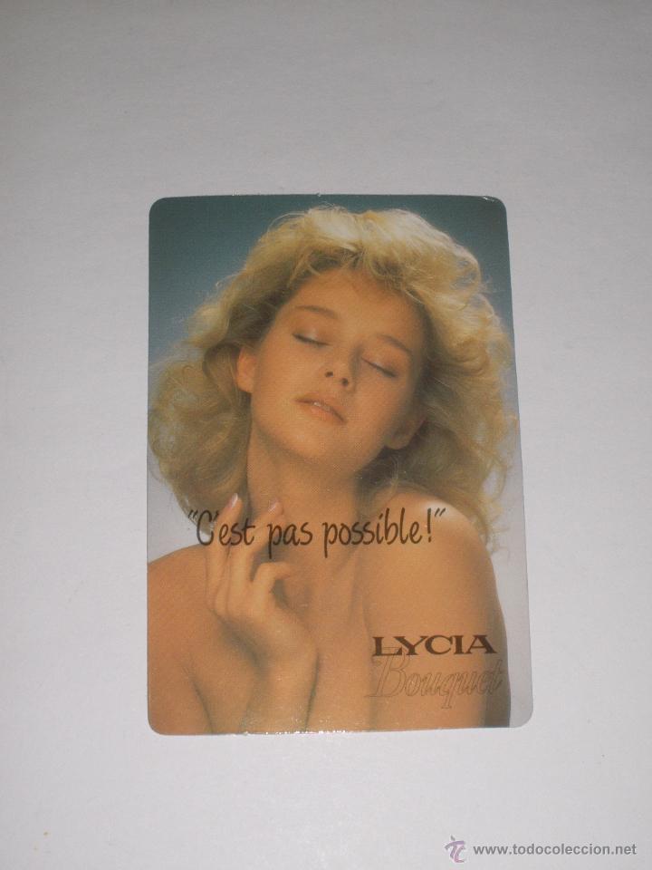 Coleccionismo calendarios: CALENDARIO PORTUGAL 1990 - LYCIA BOUQUET. FRAGANCIAS