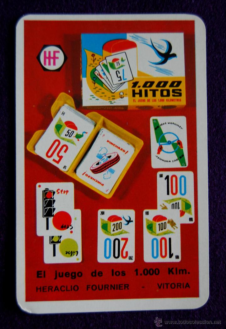 Collezionismo Calendari: CALENDARIO FOURNIER. 1000 HITOS. A&Ntilde;O 1969