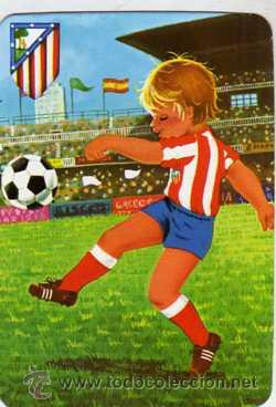 Sammeln von Kalendern: CALENDARIO Atletico de Madrid. Vda L de la Manzanara 1979 n&ordm; 196 Futbol.