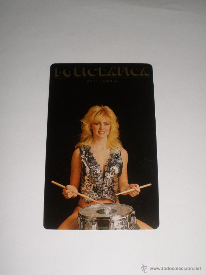 Coleccionismo calendarios: CALENDARIO EROTICO PORTUGAL 1983 - POLIGRAFICA. LA CHICA DE LA BATERIA